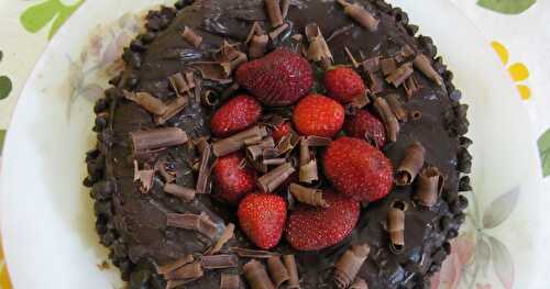 DEVIL'S FOOD CAKE WITH STRAWBERRIES: GUEST POST BY ARCHANA S. NAYAK