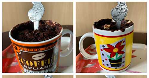 EGGLESS CHOCOLATE MUG CAKE 