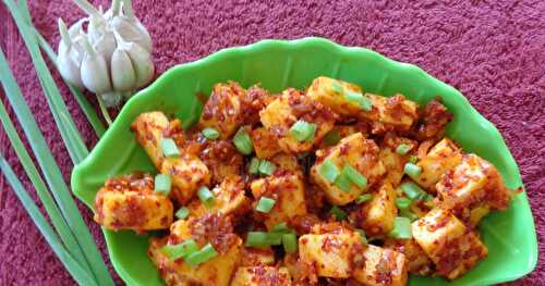 GARLICKY CHILLI PANEER 