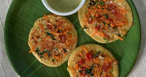 INSTANT BESAN RAVA UTTAPAM
