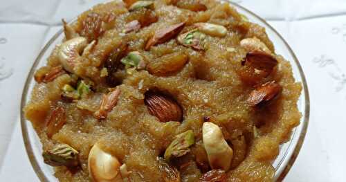 INSTANT MOONG DAL HALWA  