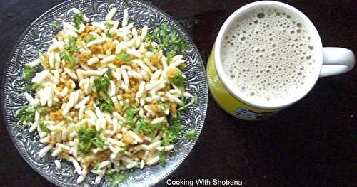 MASALA CHARMBURO ( SPICY PUFFED RICE) 