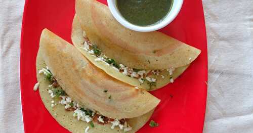 MOONG DAL & PANEER CHILA