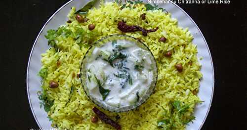 NIMBEHANNU CHITRANNA or LIME RICE