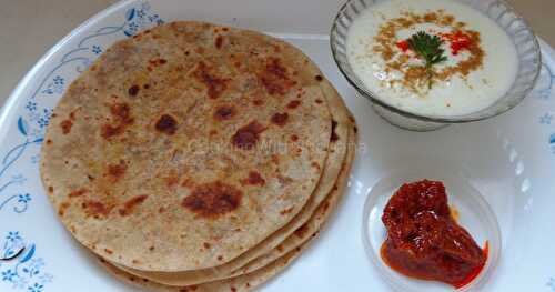 OATS MASALA PARANTHA