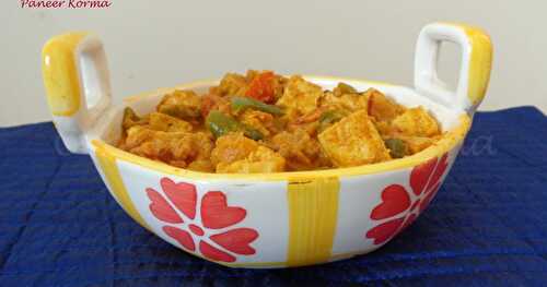 PANEER KORMA
