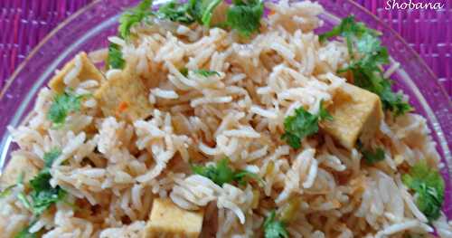 PANEER PULAO