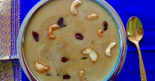 PASI PARUPPU PAYASAM