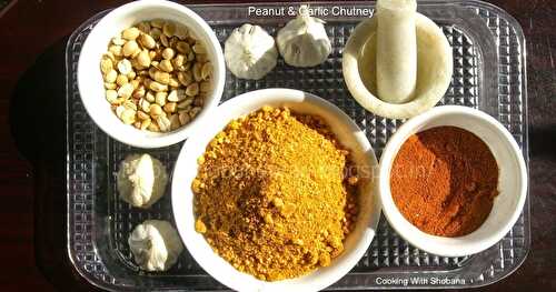 PEANUT AND GARLIC CHUTNEY