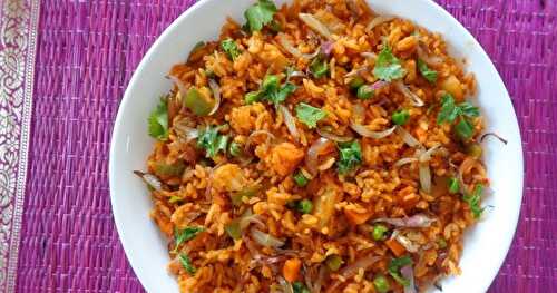SPICY VEGETABLE PULAO 