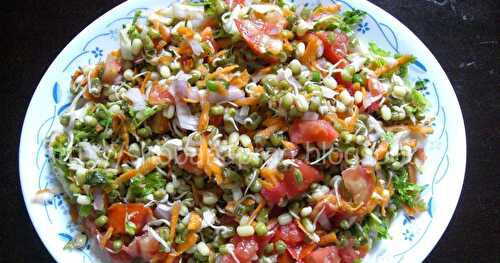 SPROUTED MOONG SALAD