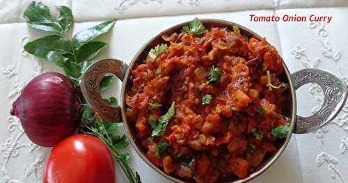 TOMATO ONION CURRY