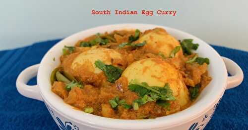 SOUTH INDIAN EGG CURRY 