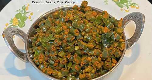 FRENCH BEANS DRY CURRY