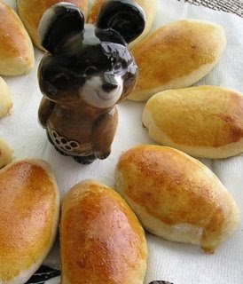 A quick mushroom-liver pirozhki