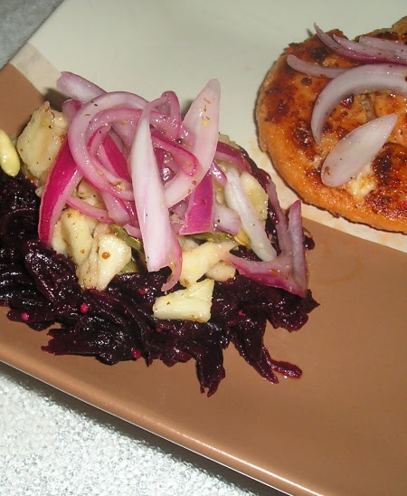 Apple Beet Salad with Pickled Onions (tweaked Recipe)