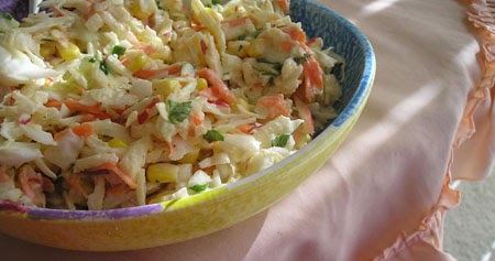 Apple Corn Slaw