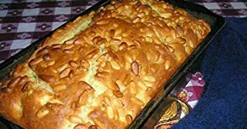 Apple, Pine Nuts and Cardamon Quick Bread