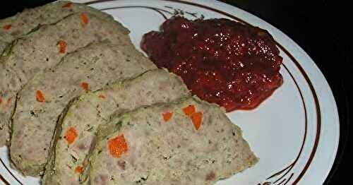 Beef Chicken Cold Meatloaf