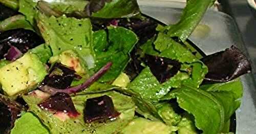 Beet-Lettuce salad