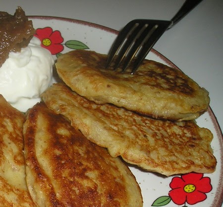 Buckwheat Cheese Pancakes (leftover recipe)