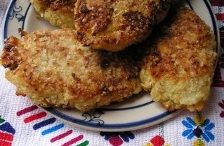 Cauliflower-Curry Latkes