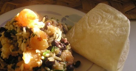 Cilantro-Lime Black Bean Shrimp and Rice