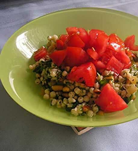 Couscous-Parsley Salad with Preserved Lemon