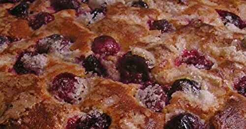 Cranberry Ricotta Cake 