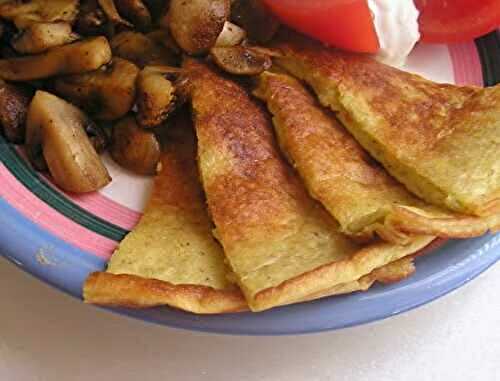 Cream Cheese Oats Omelet