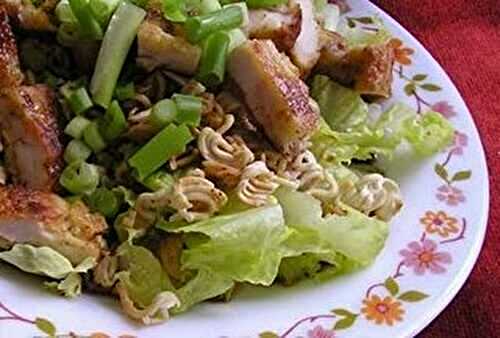 Crunchy chicken salad