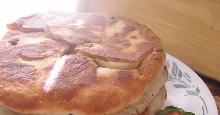 Dairy Flatbreads with Potato Cheese Filling
