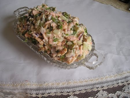 Dilled Salmon Salad