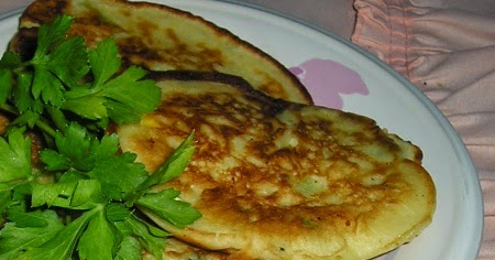 Egg Scallions Latkes