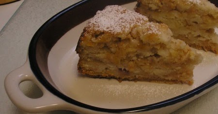 Eggless Moist Semolina Apple Cake