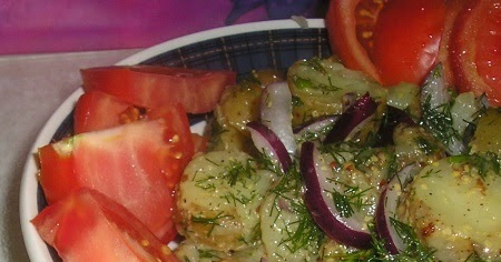 Fingerling Potato Salad with Mustard Vinaigrette