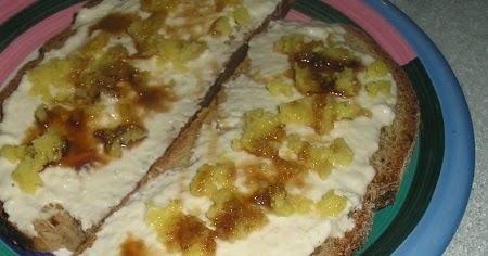 Garlicky Cheese Spread (leftover recipe)