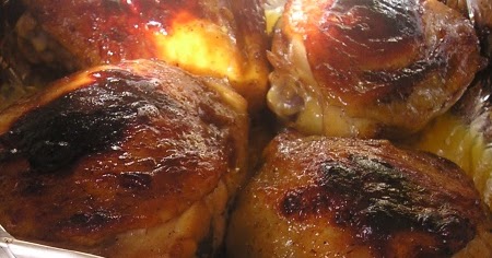 Honey Soy Baked Chicken Thighs