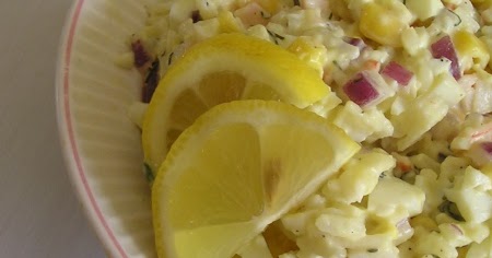 Imitation Crab-meat Corn salad