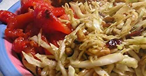 Israeli-Chinese Coleslaw (Americanized version)