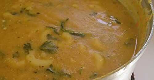 Lentil, Pasta & Vegetable Soup