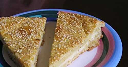 Mozarella flat cake