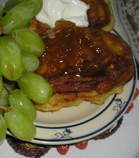 Oatmeal Buttermilk latkes