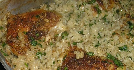 Oven Baked Chicken and Rice