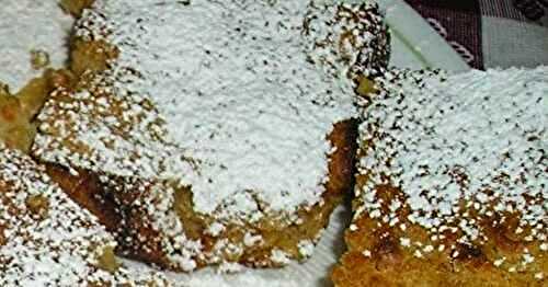 Passover Apple Squares