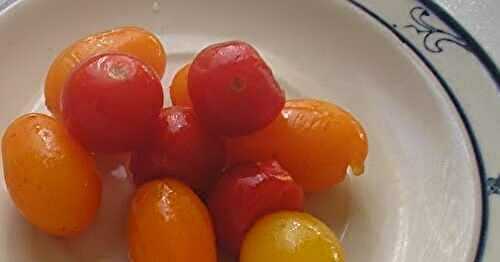 Pickled Cherry tomatoes
