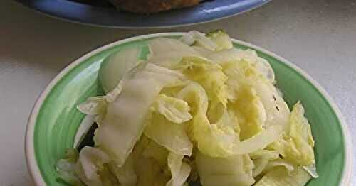 Pickled napa cabbage
