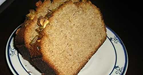 Pistachio honey cake