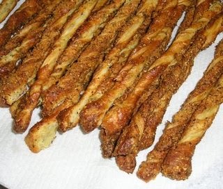 Puff pastry sticks