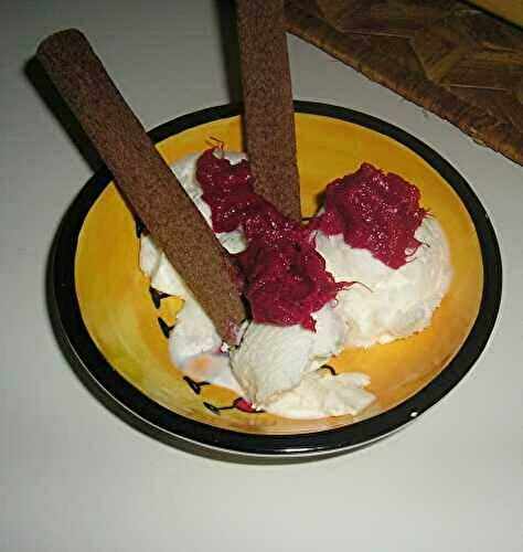 Quick Rhurbarb Paste